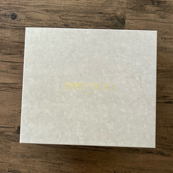 Jimmy Choo Gaia Ankle Wrap Platform Sandal in Fuchsia - Picture 7 of 9